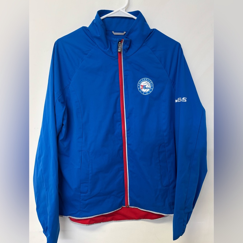 G-III Sports by Carl Banks Wmns Team Jacket 'Philadelphia 76ers' - Size Wmns L